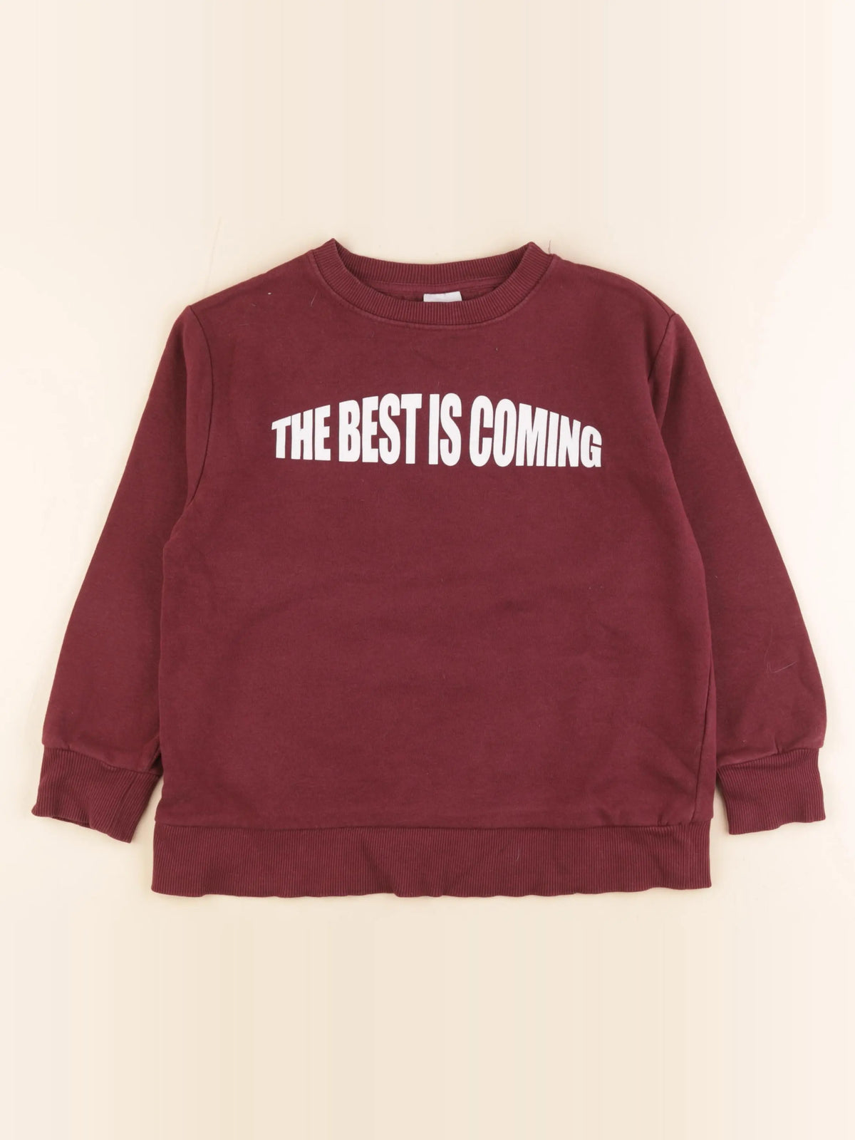 Zara - sweat rouge - 8 ans