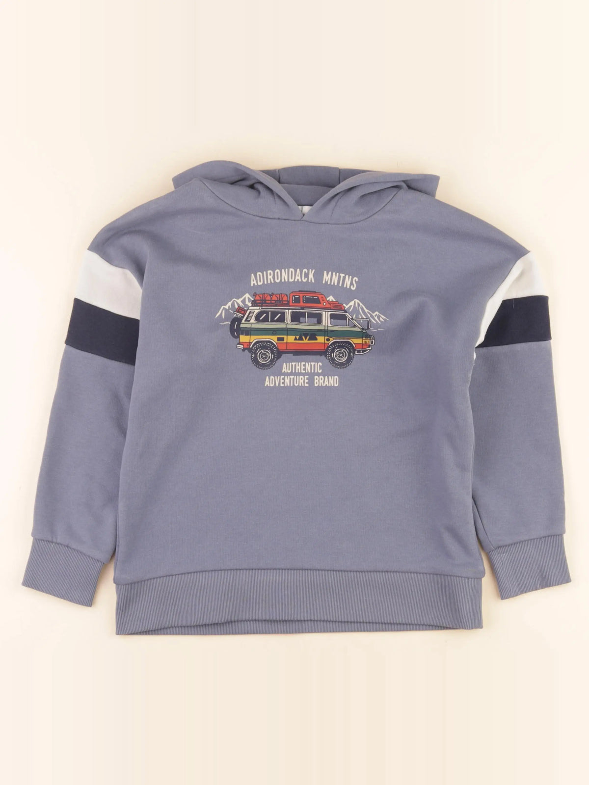 Vertbaudet - sweat bleu - 8 ans