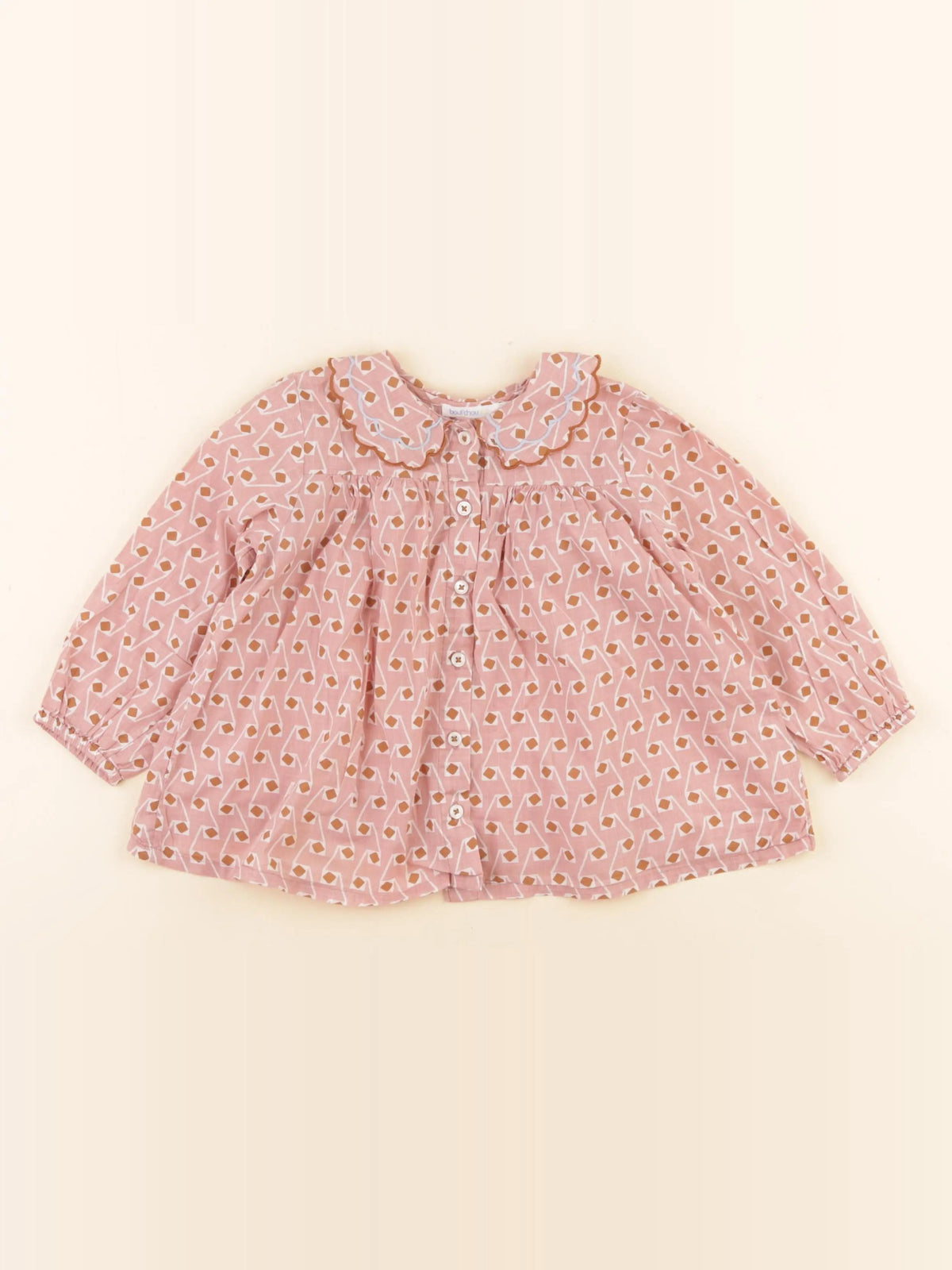 Boutchou - blouse rose - 24 mois