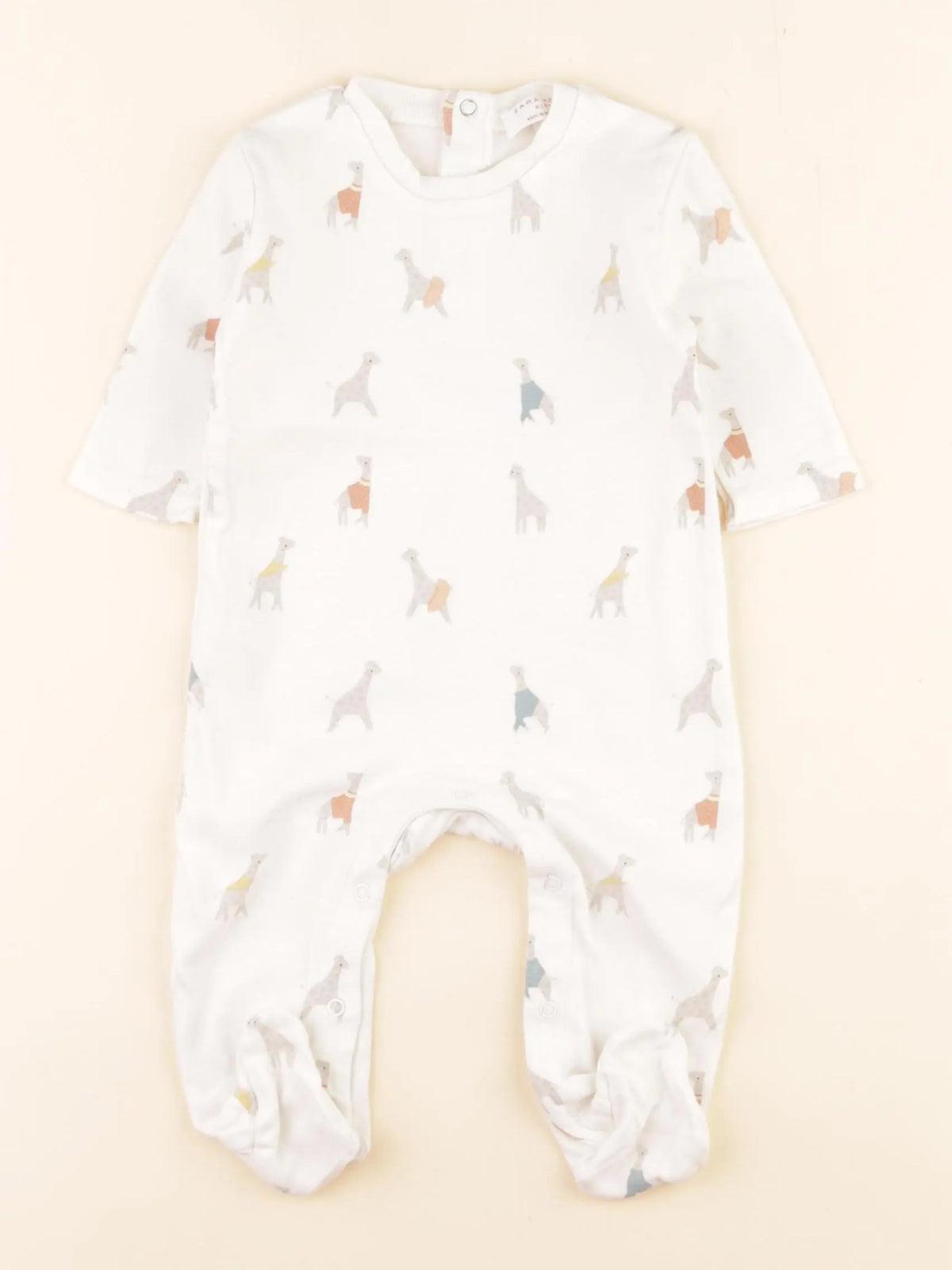 Zara - pyjama coton multicolore - 3/6 mois