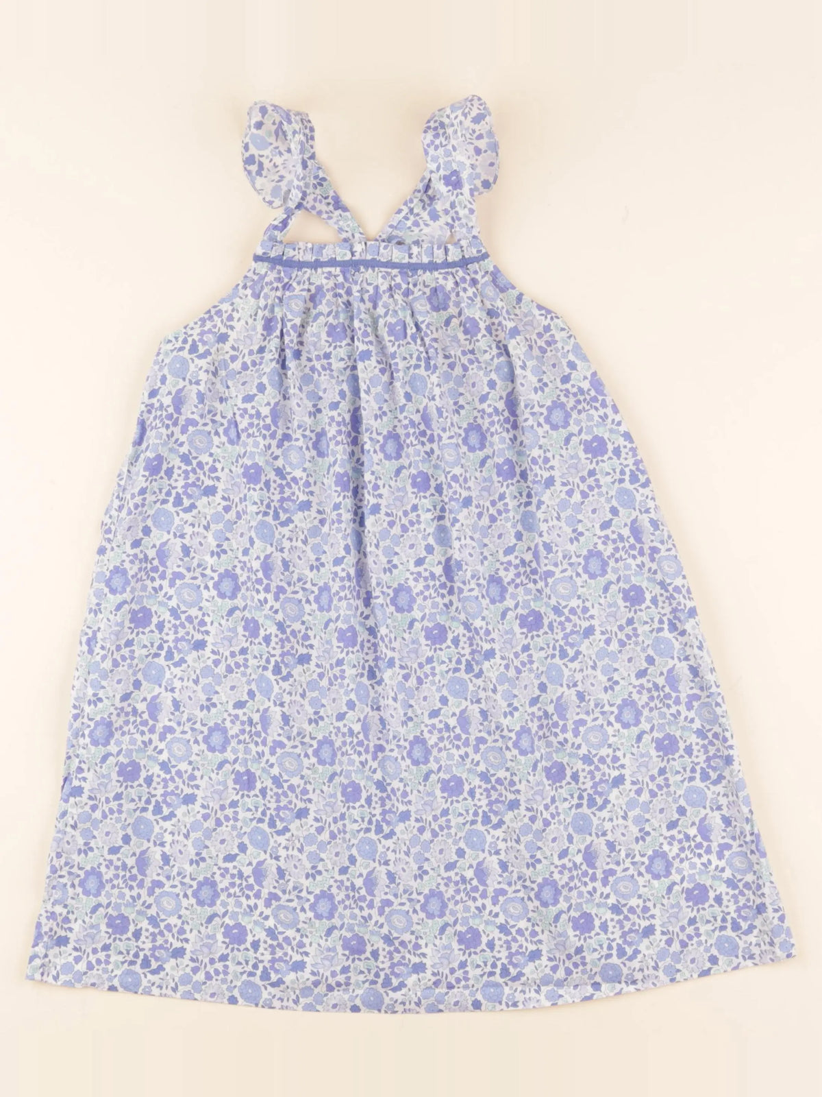 Jacadi - robe liberty bleu - 6 ans
