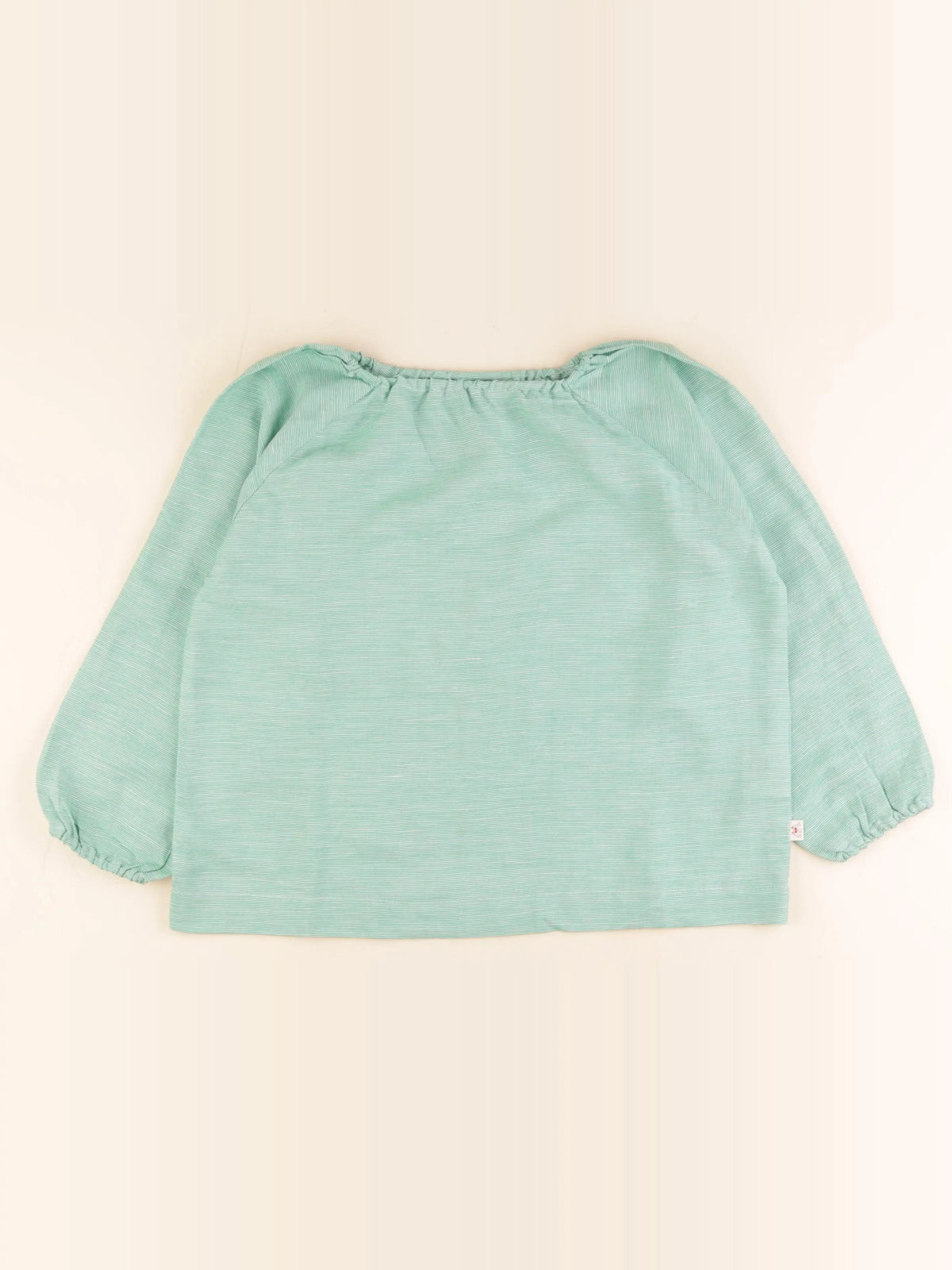 Les Marsiens - blouse vert - 8 ans