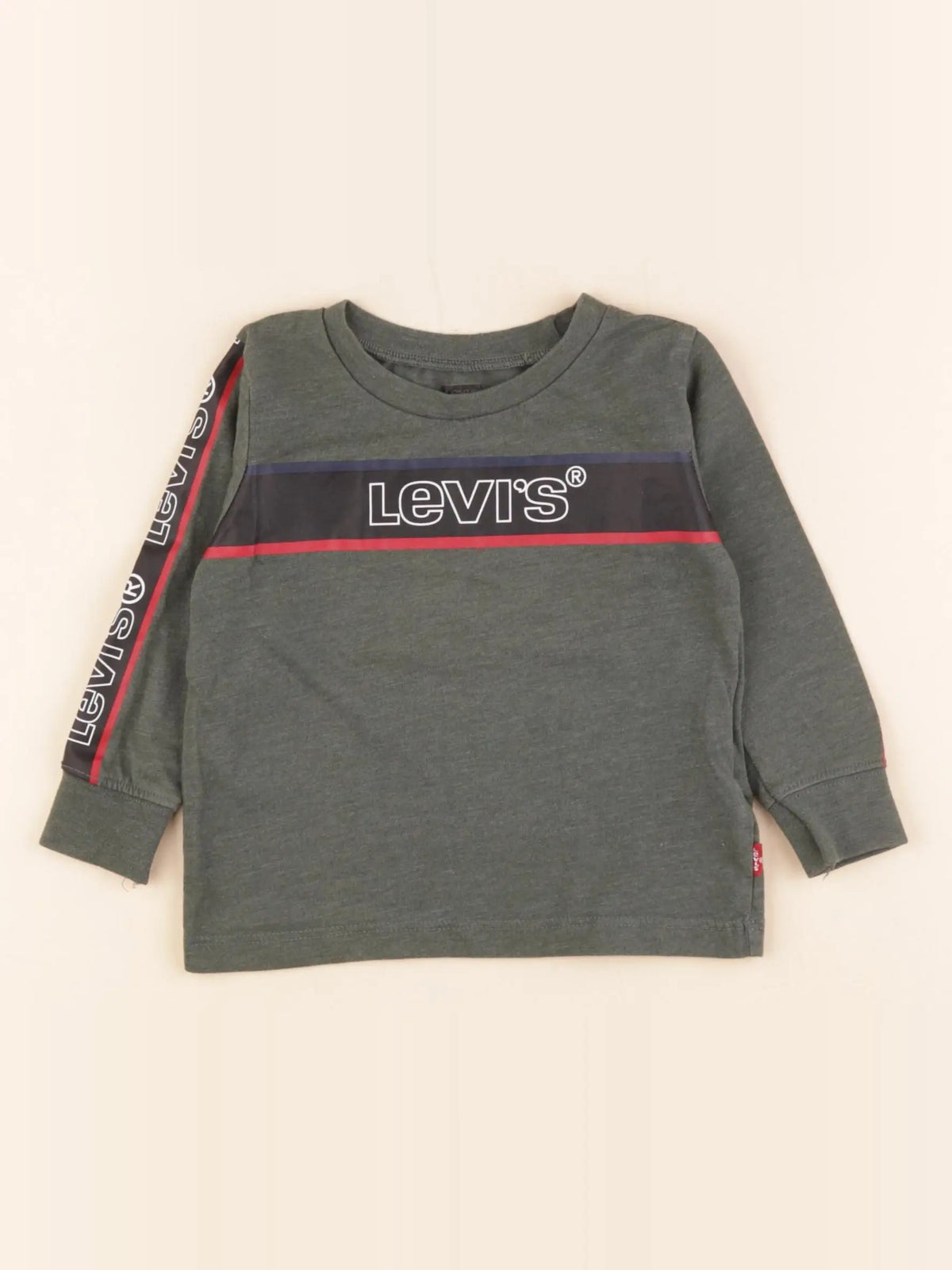 Levi's - tee-shirt vert - 18 mois