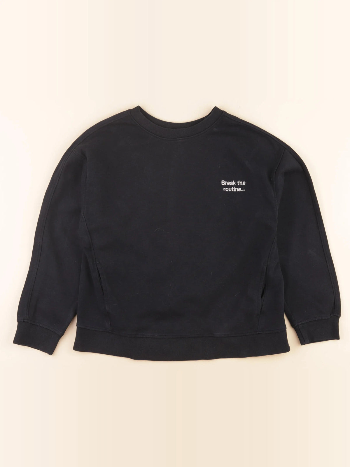 Zara - sweat noir - 9/10 ans