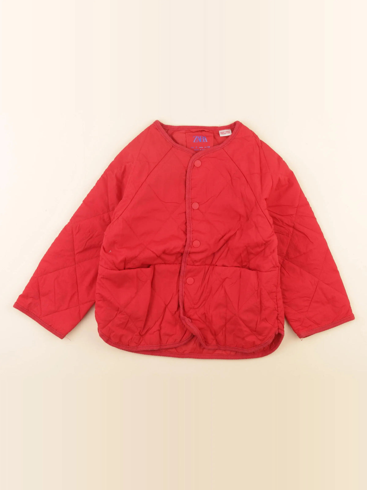 Zara - veste rouge - 5 ans