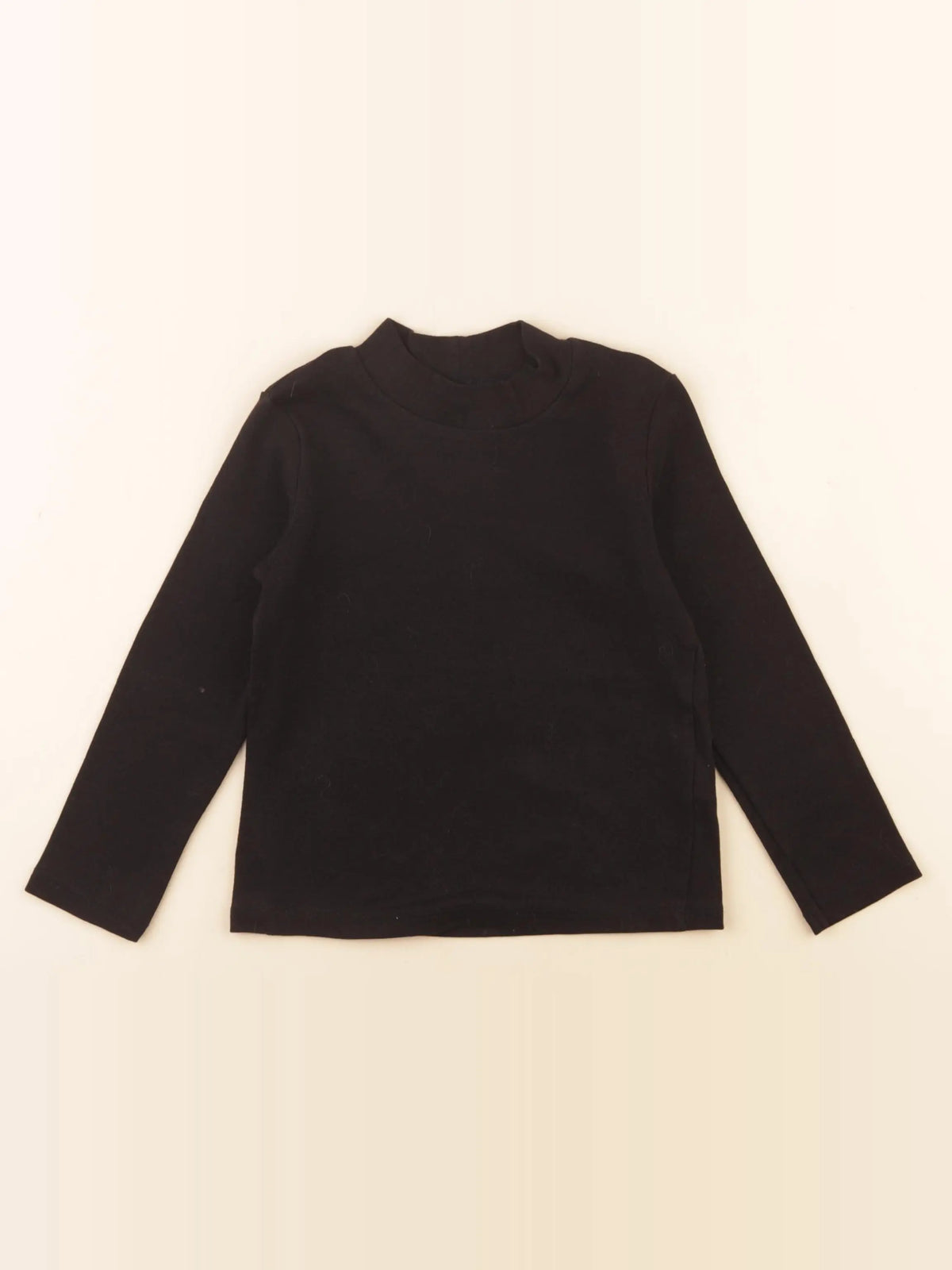 H&M - sous-pull noir - 2/4 ans