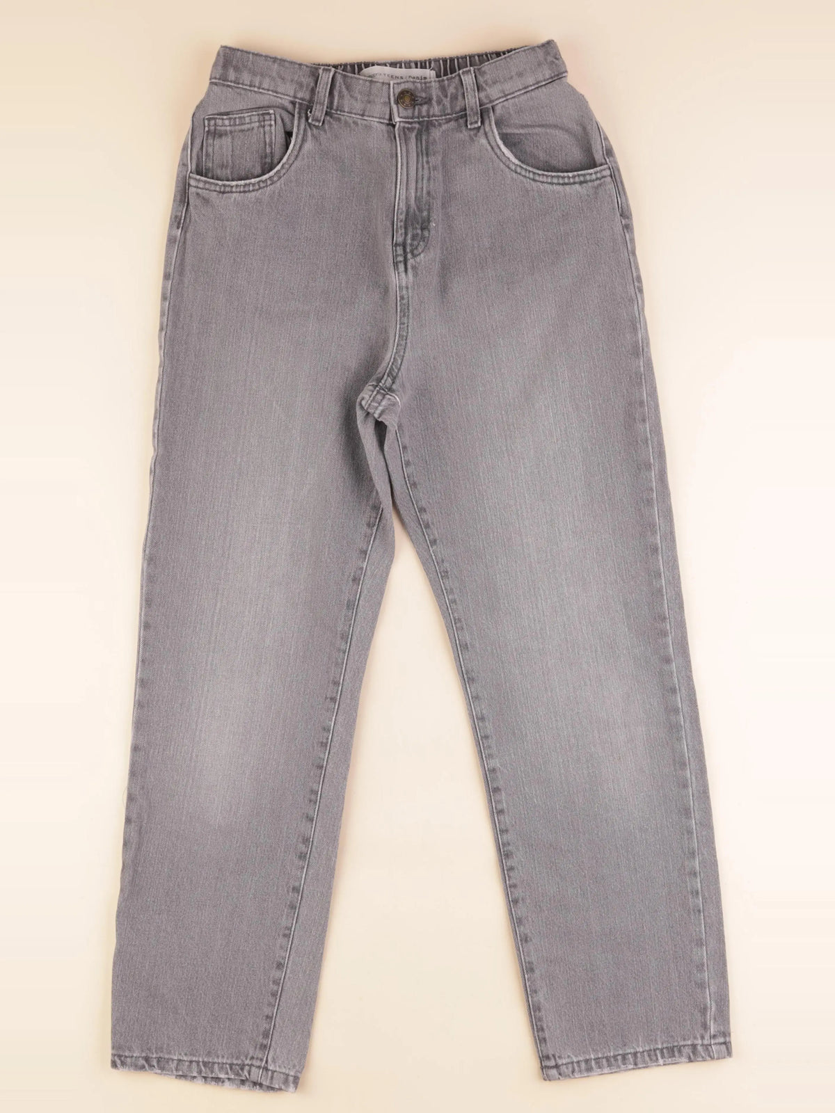 Monoprix - jean gris - 14 ans