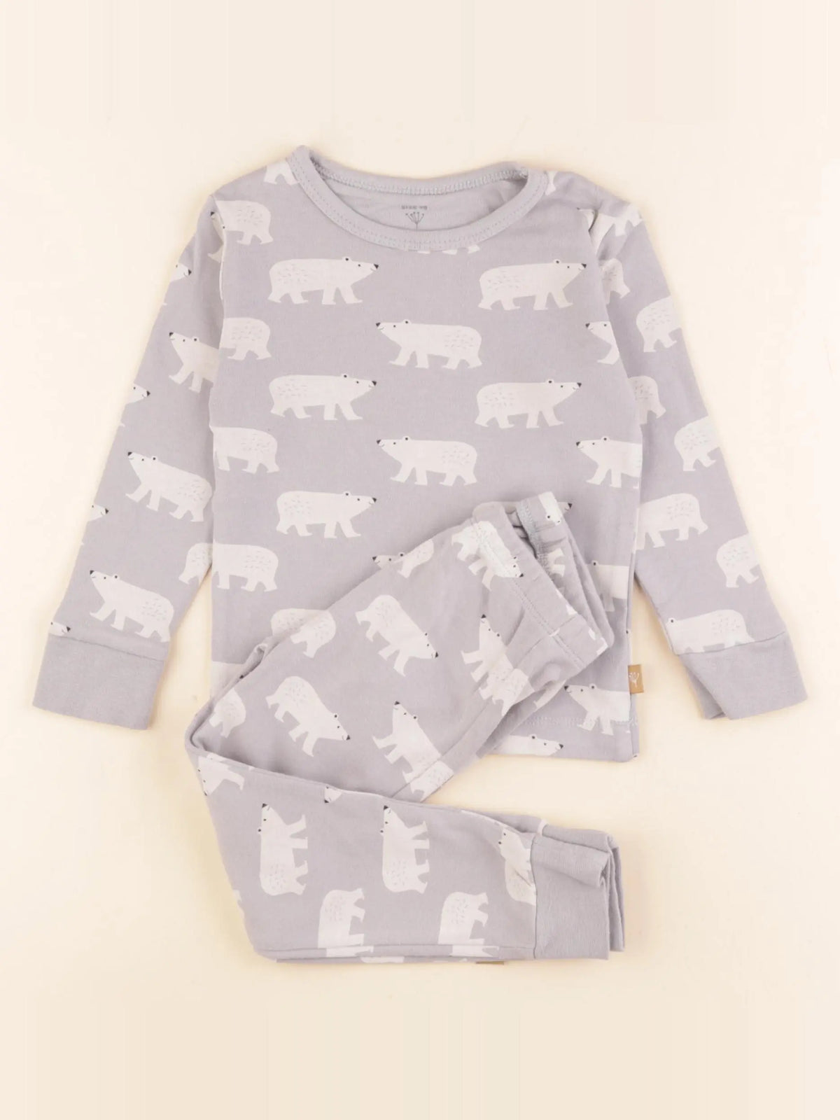 Fresk - pyjama coton gris - 36 mois