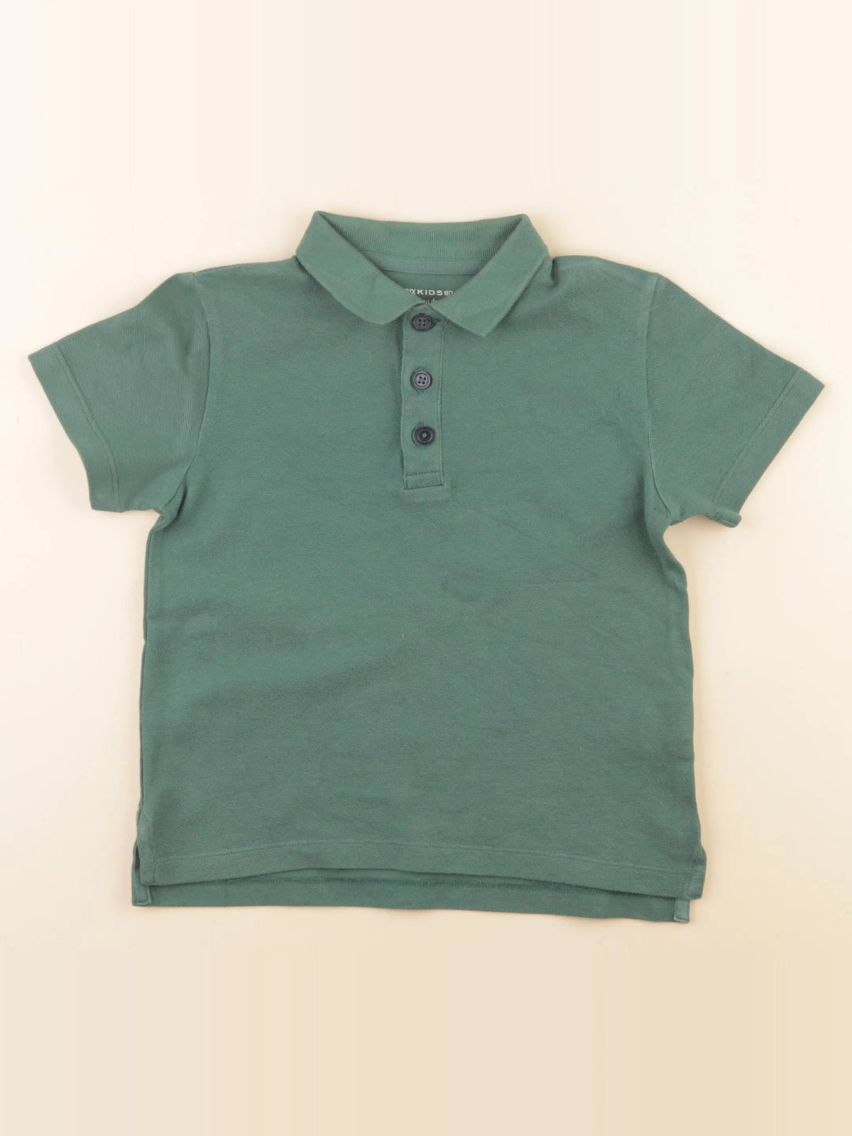 Monoprix - polo vert - 6 ans
