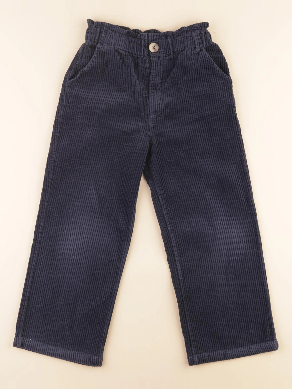 Vertbaudet - pantalon bleu - 8 ans