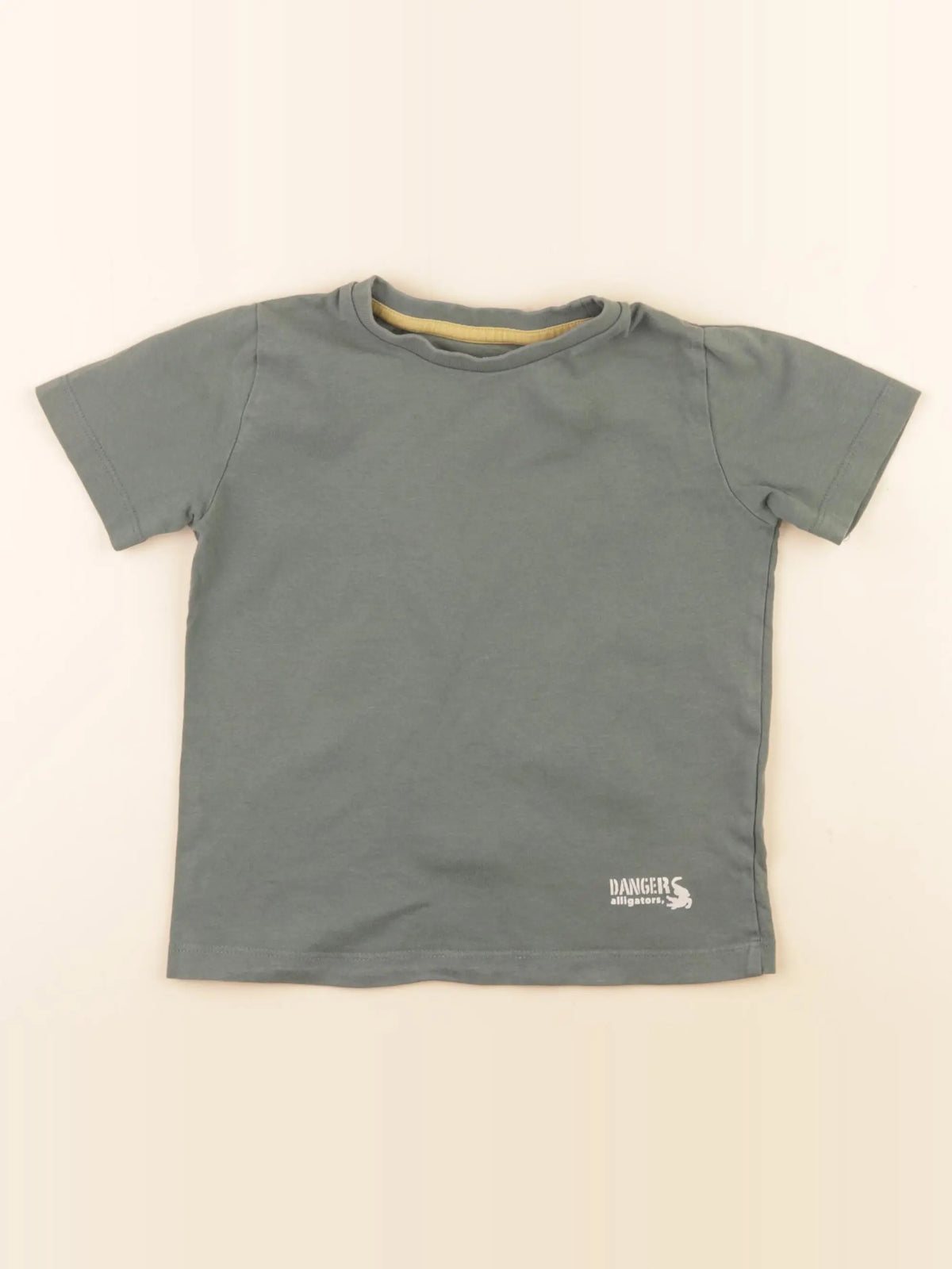 Vertbaudet - tee-shirt vert - 4 ans