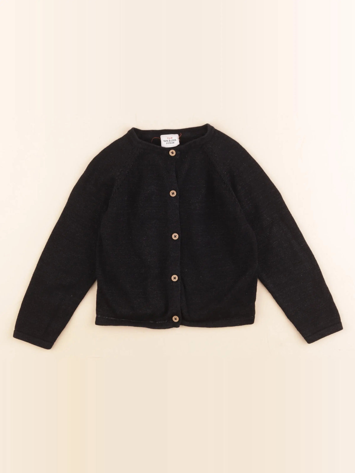 Tape à l'oeil - pull noir - 3 ans