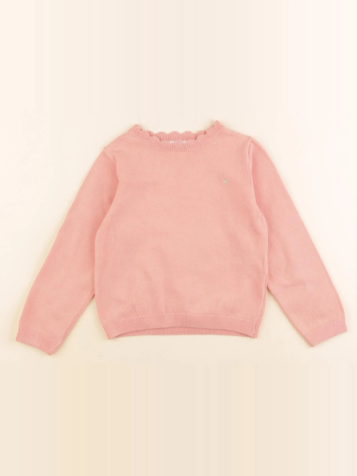 Vertbaudet - pull rose - 4 ans