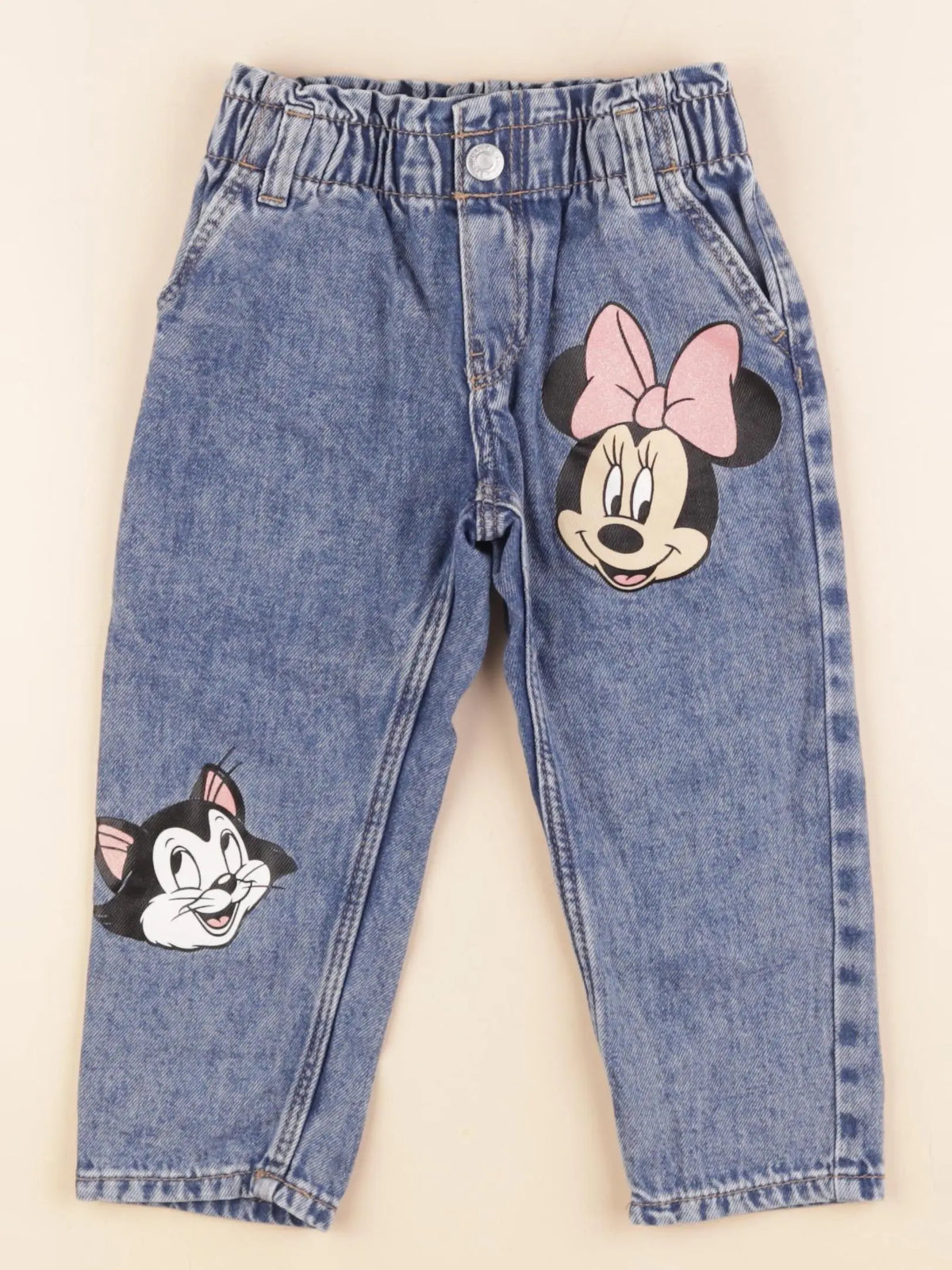 H&M - jean bleu - 1 an à 2 ans