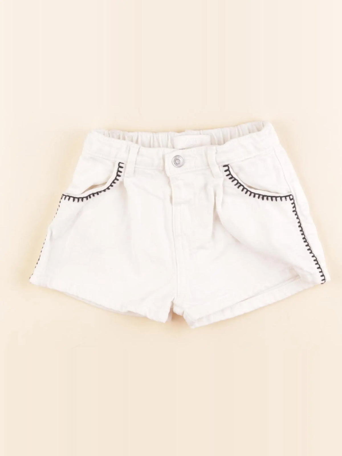 Zara - short blanc - 2 ans