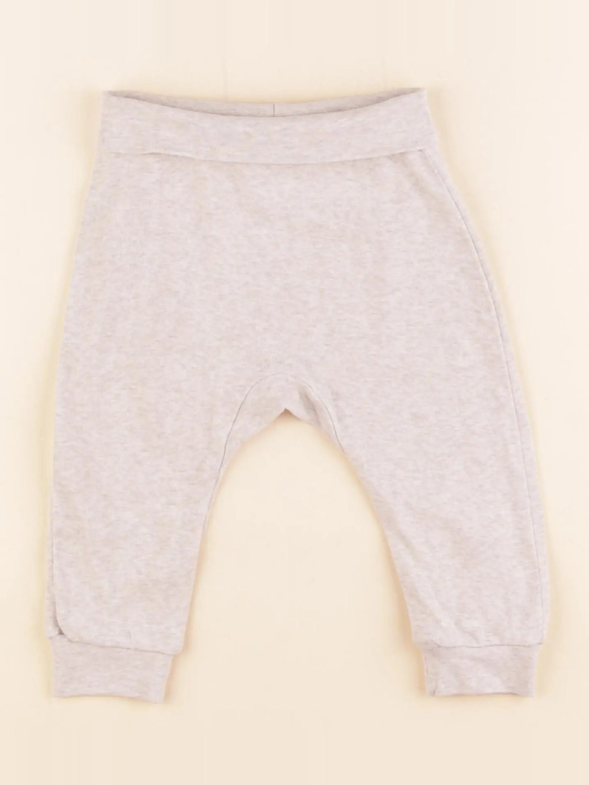 H&M - legging beige - 2/4 mois
