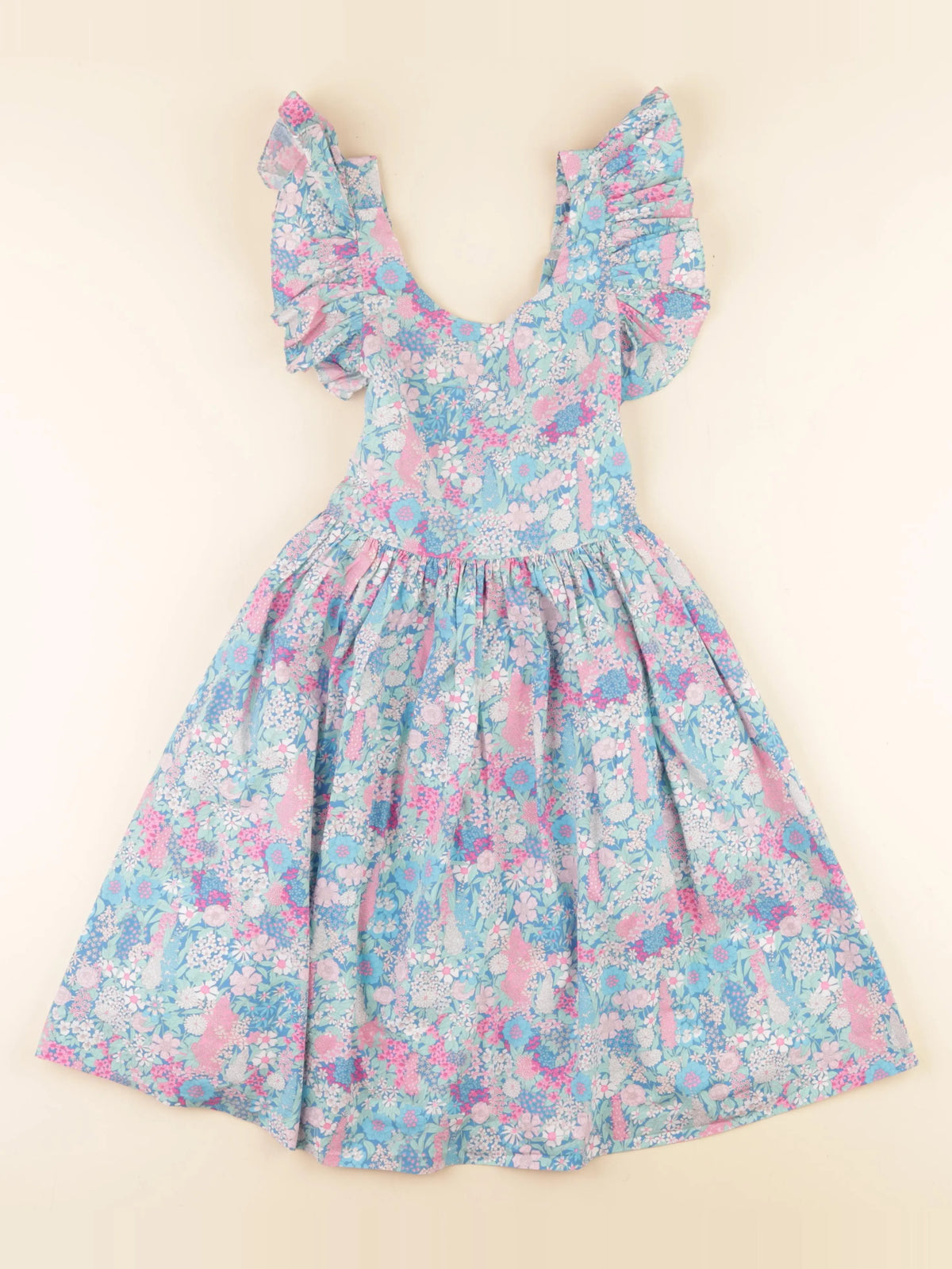 Jacadi - robe liberty multicolore - 10 ans