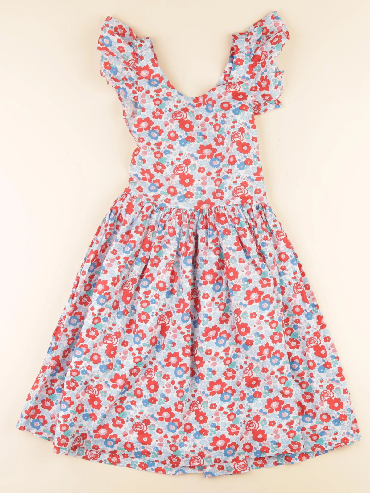 Jacadi - robe liberty multicolore - 8 ans