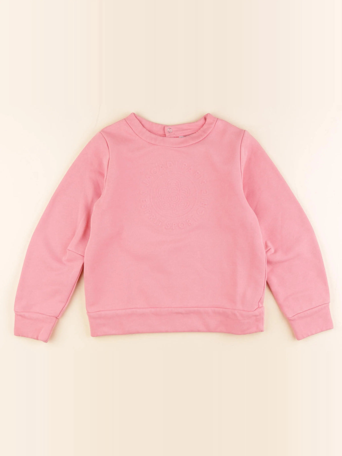 Jacadi - sweat rose - 8 ans