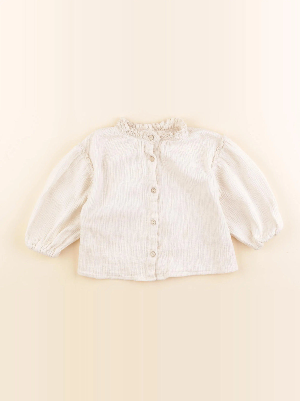 Zara - blouse beige - 18/24 mois