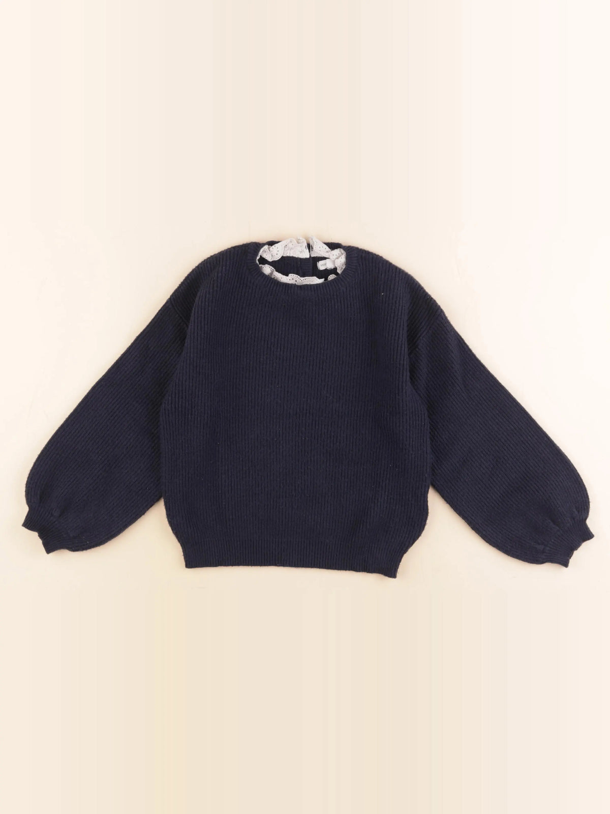 Vertbaudet - pull bleu - 8 ans