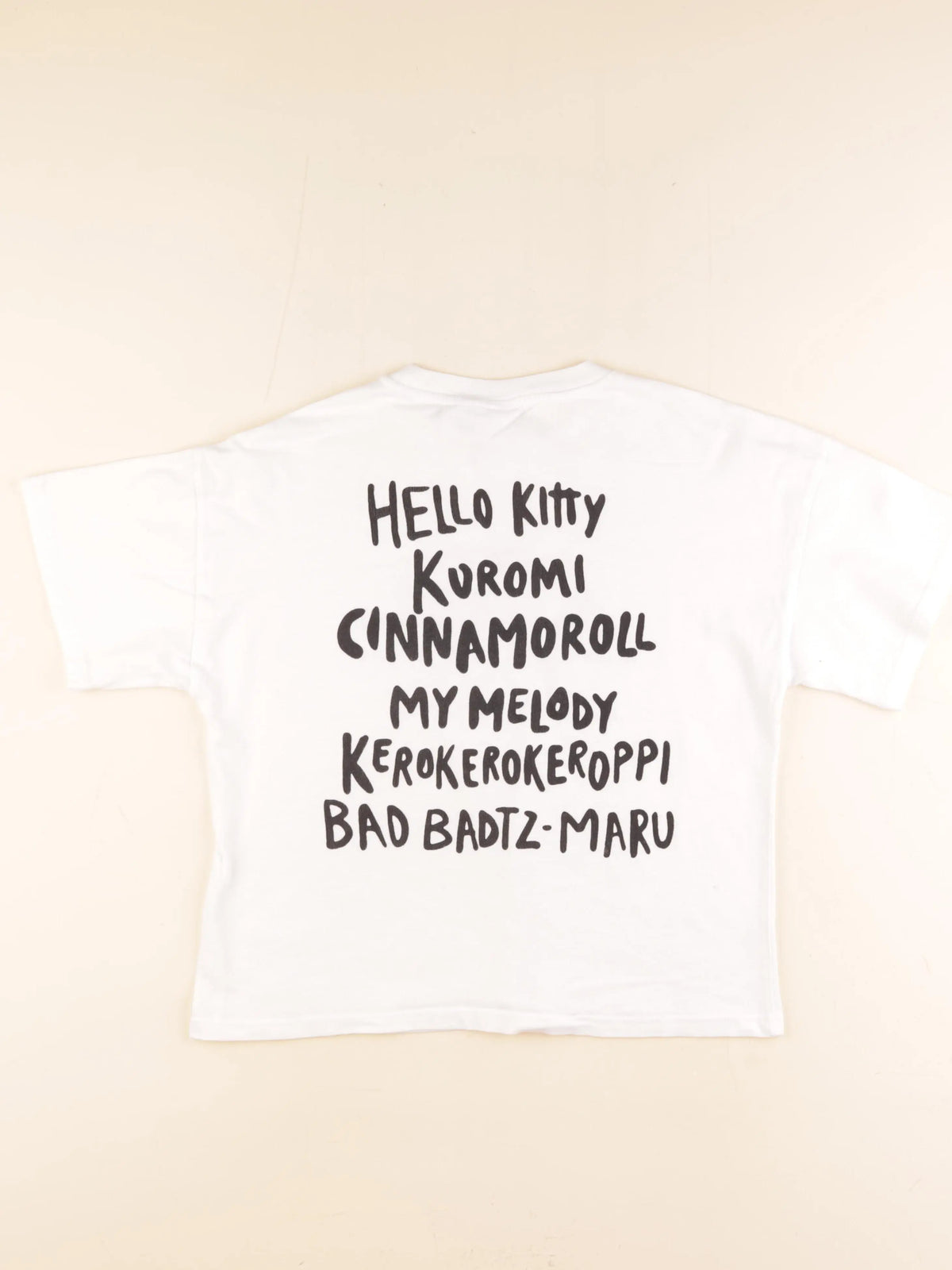 Zara - tee-shirt imprimé au dos blanc - 11/12 ans