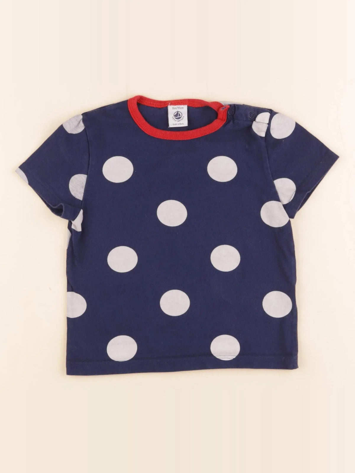 Petit Bateau - body bleu - 4 ans