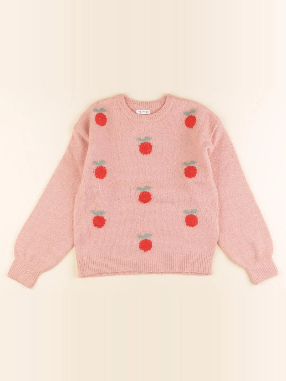 Vertbaudet - pull rose - 8 ans
