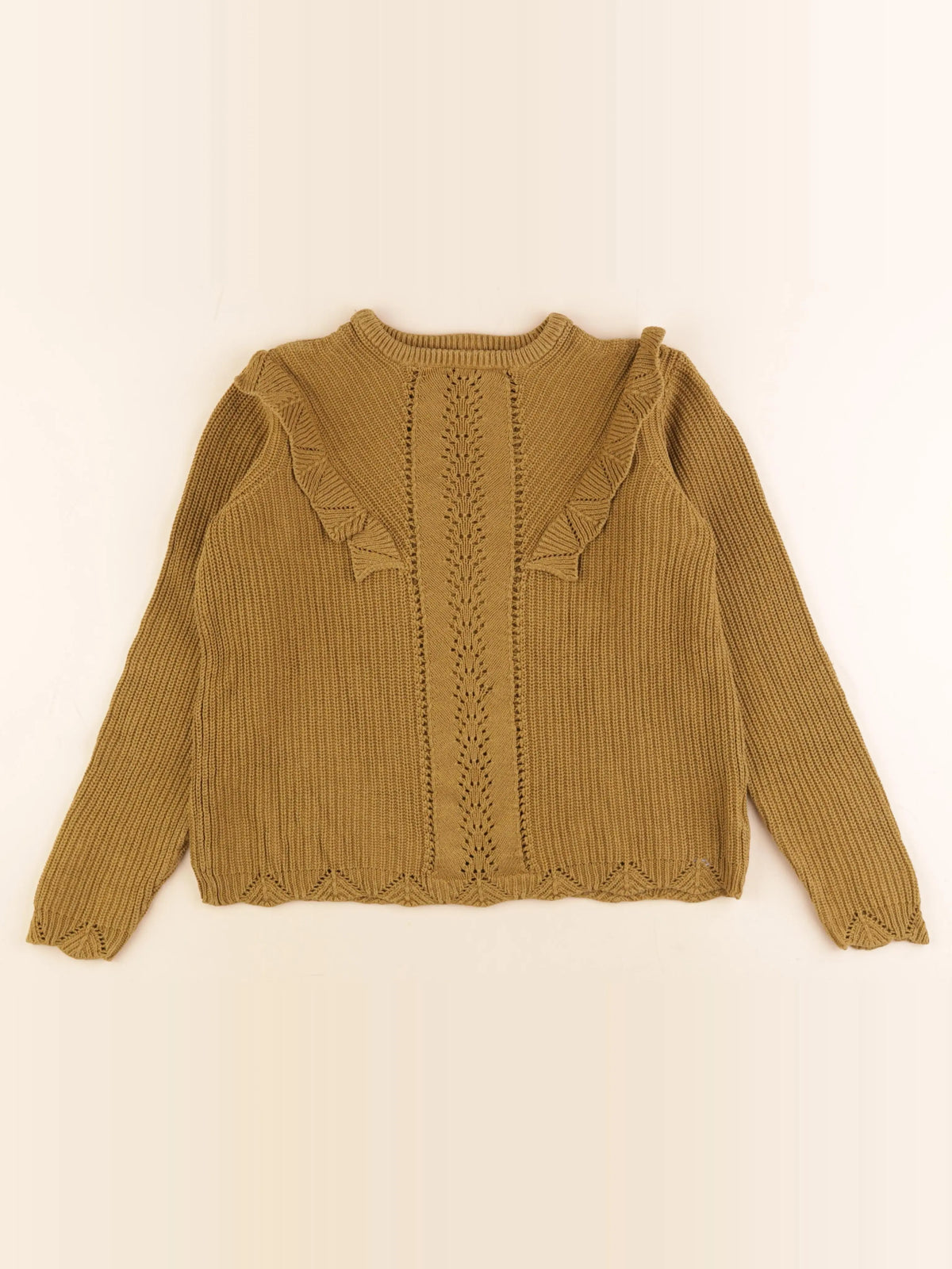 Vertbaudet - pull vert - 12 ans