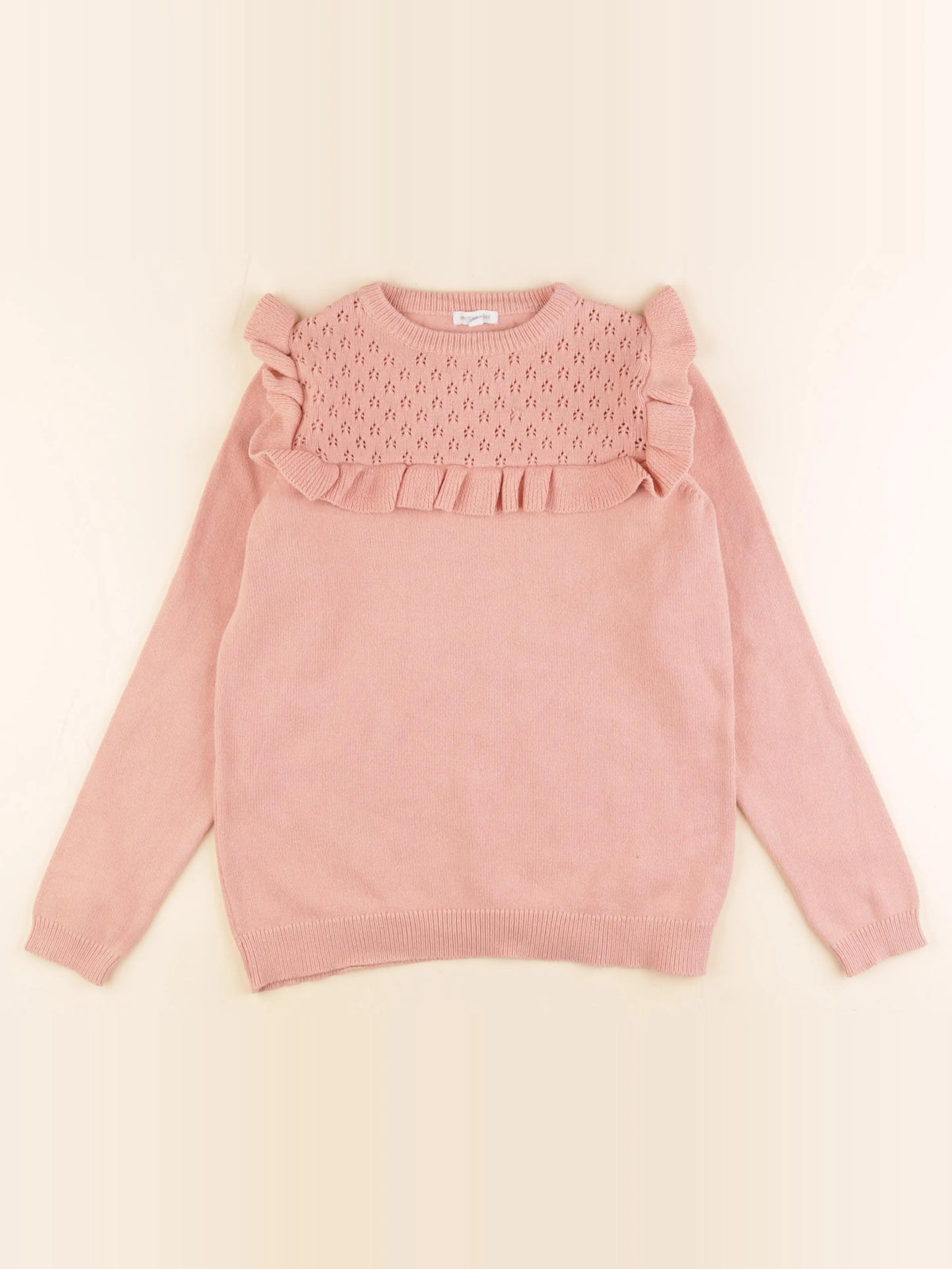 Vertbaudet - pull rose - 12 ans