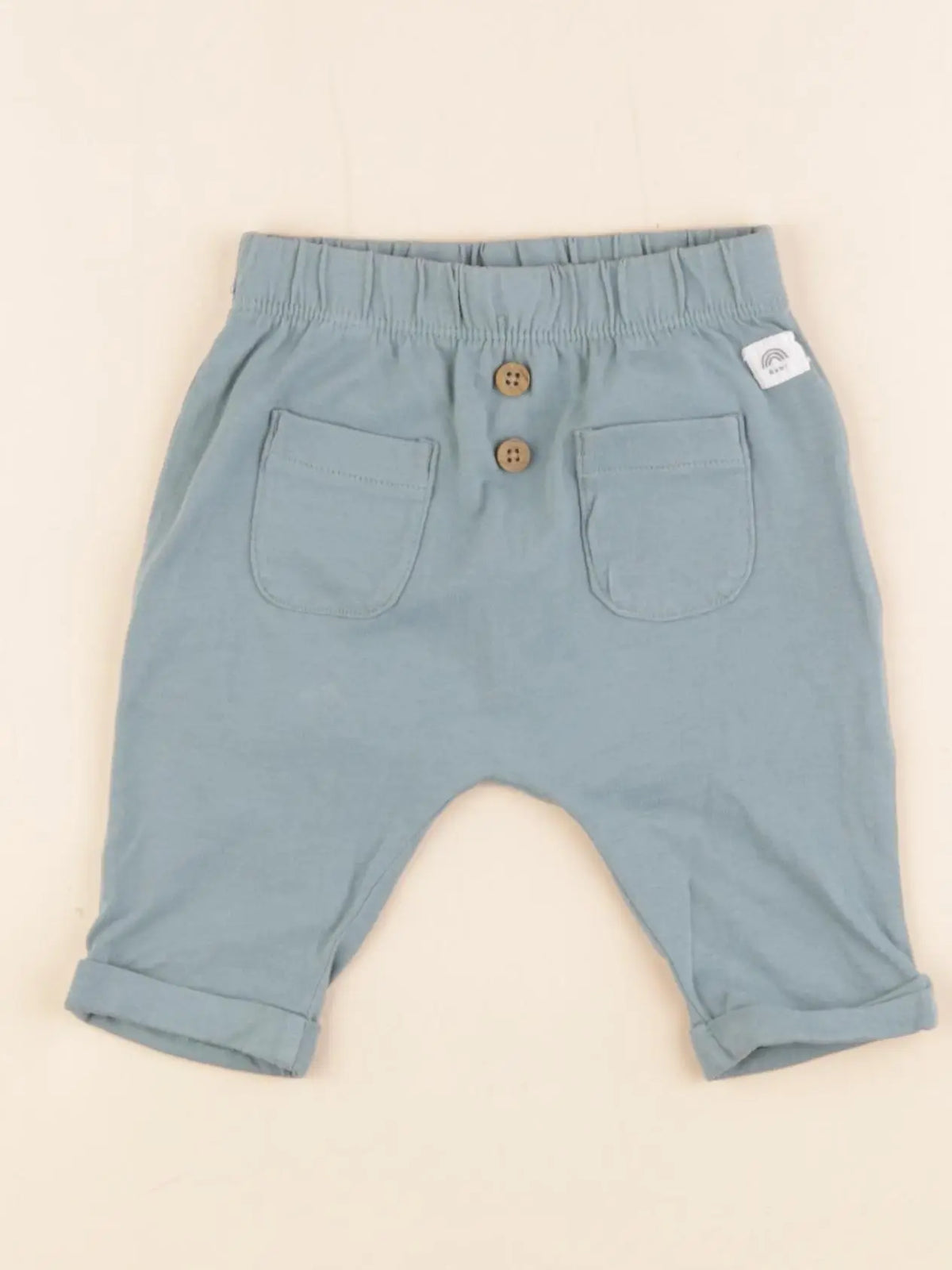 La Redoute - pantalon bleu - 3 mois