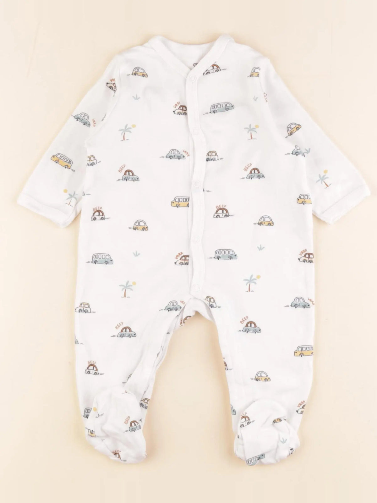 La Redoute - pyjama coton multicolore - 6 mois