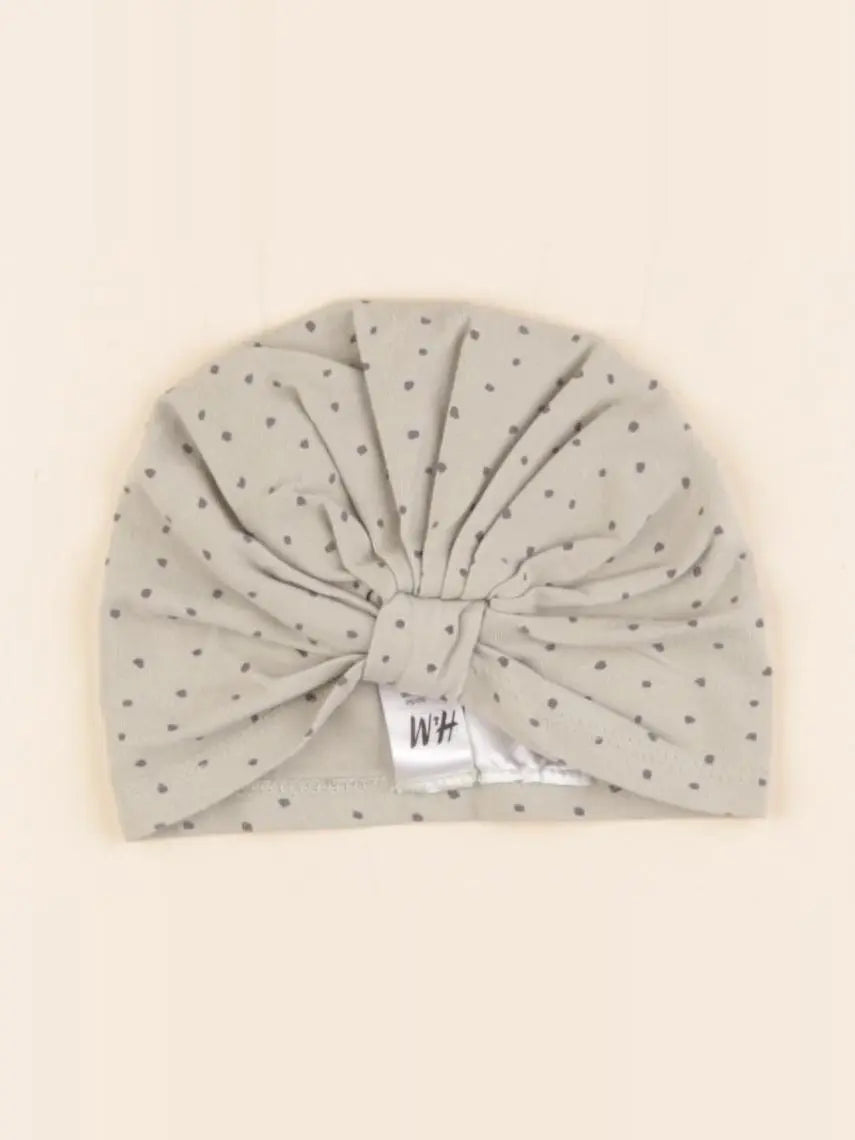 H&M - bonnet de naissance vert - 0/2 mois
