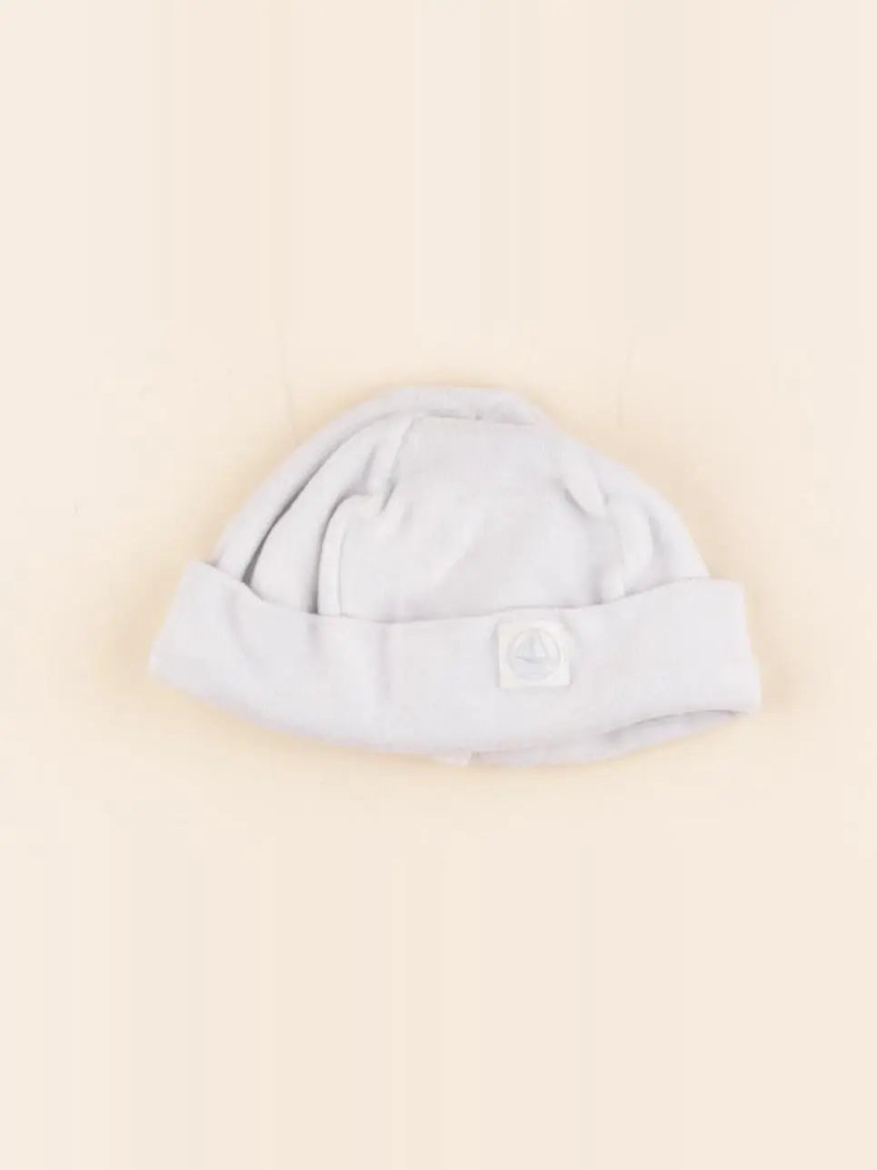 Petit Bateau - bonnet de naissance bleu - 1 mois
