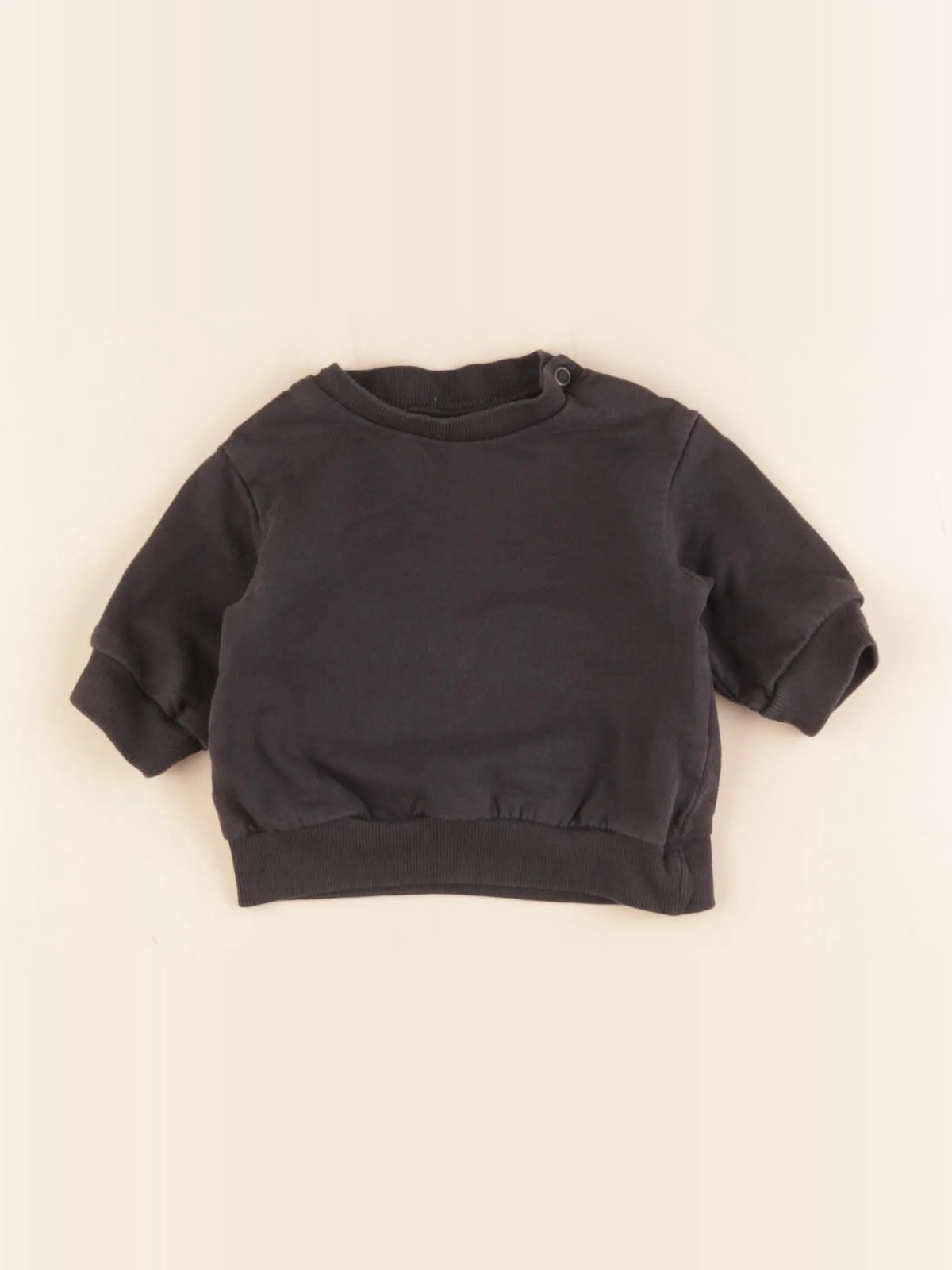 H&M - sweat gris - 1/2 mois