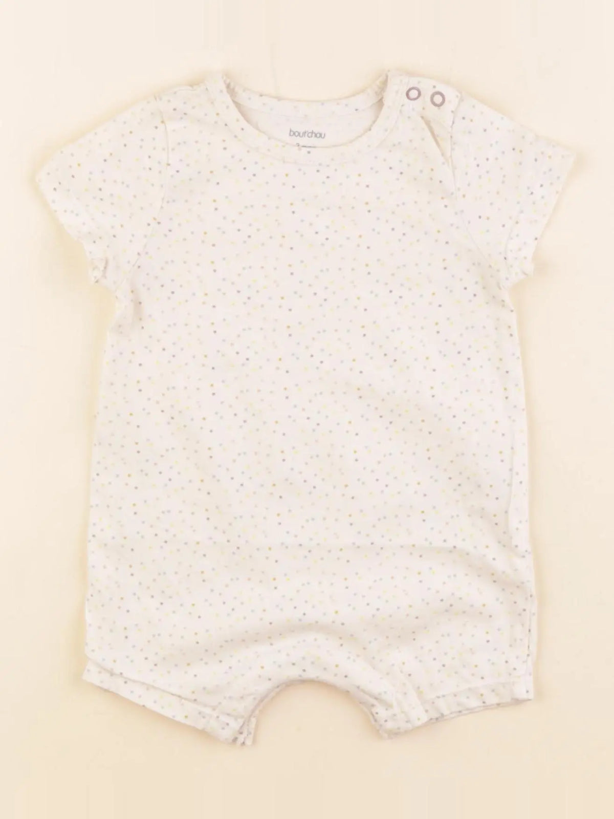 Boutchou - pyjama coton multicolore - 3 mois