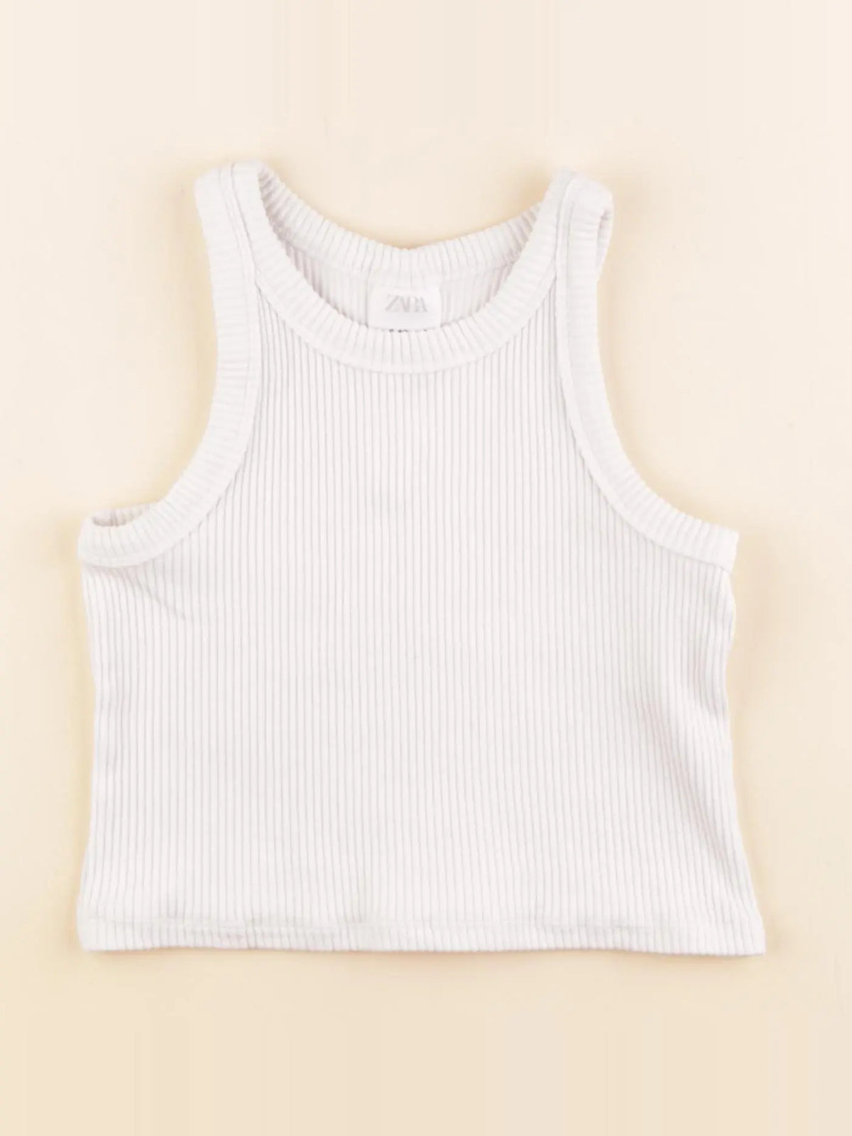Zara - débardeur blanc - 9/10 ans