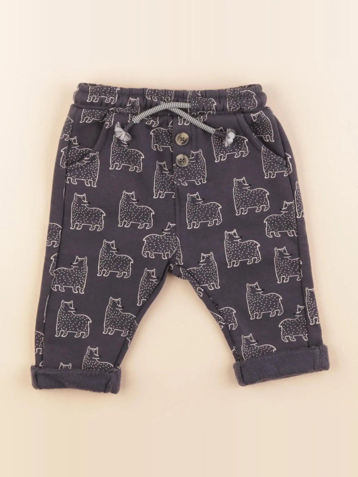 La Redoute - jogging bleu - 9 mois