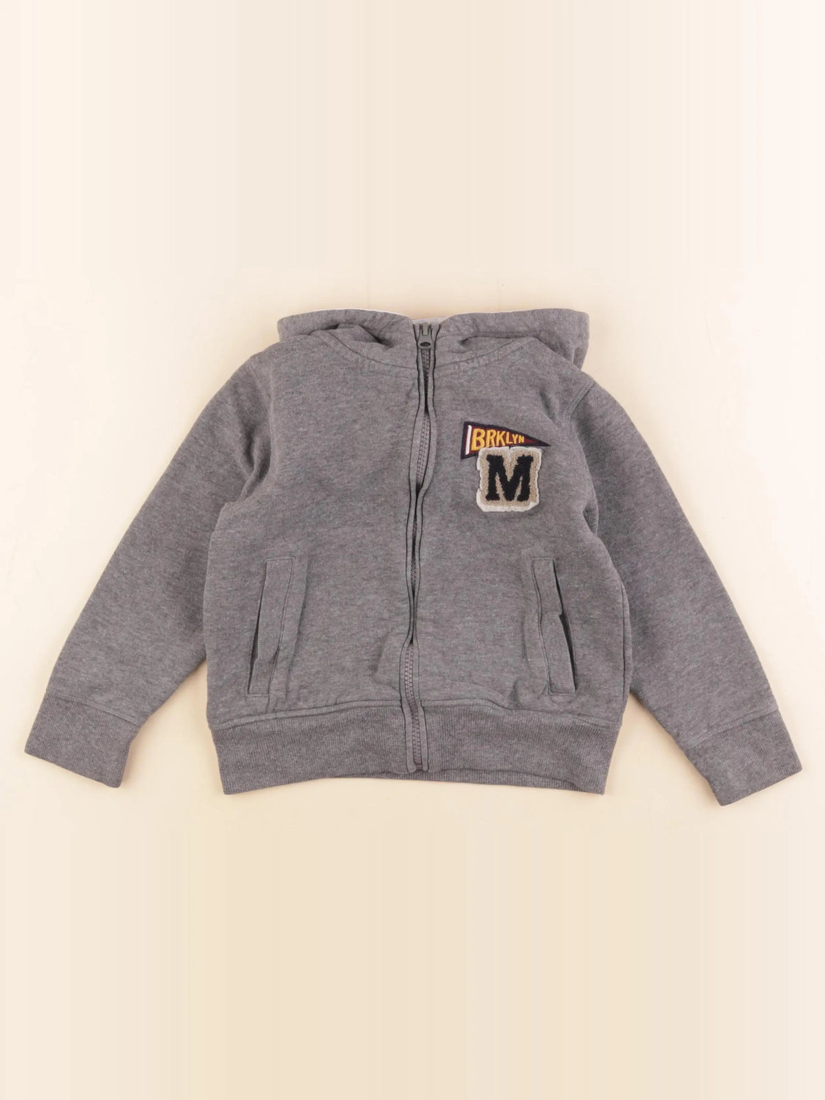 Tape à l'oeil - sweat gris - 5 ans