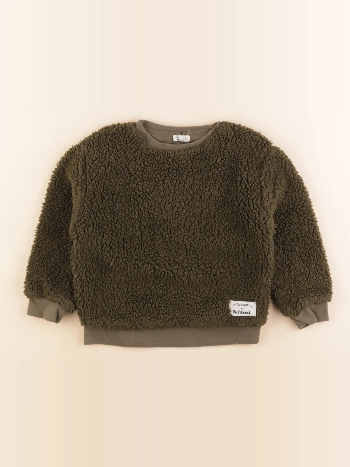 Little Cigogne - polaire vert - 5 ans