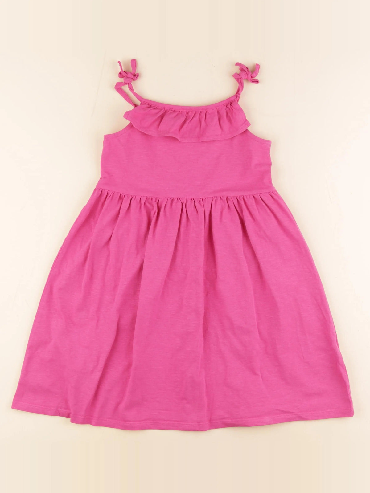 Vertbaudet - robe rose - 8 ans