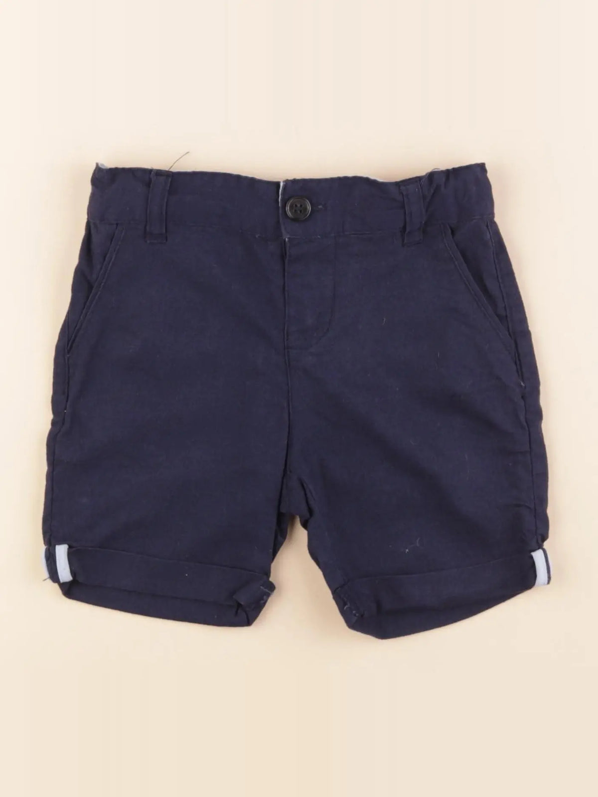 Vertbaudet - short bleu - 2 ans