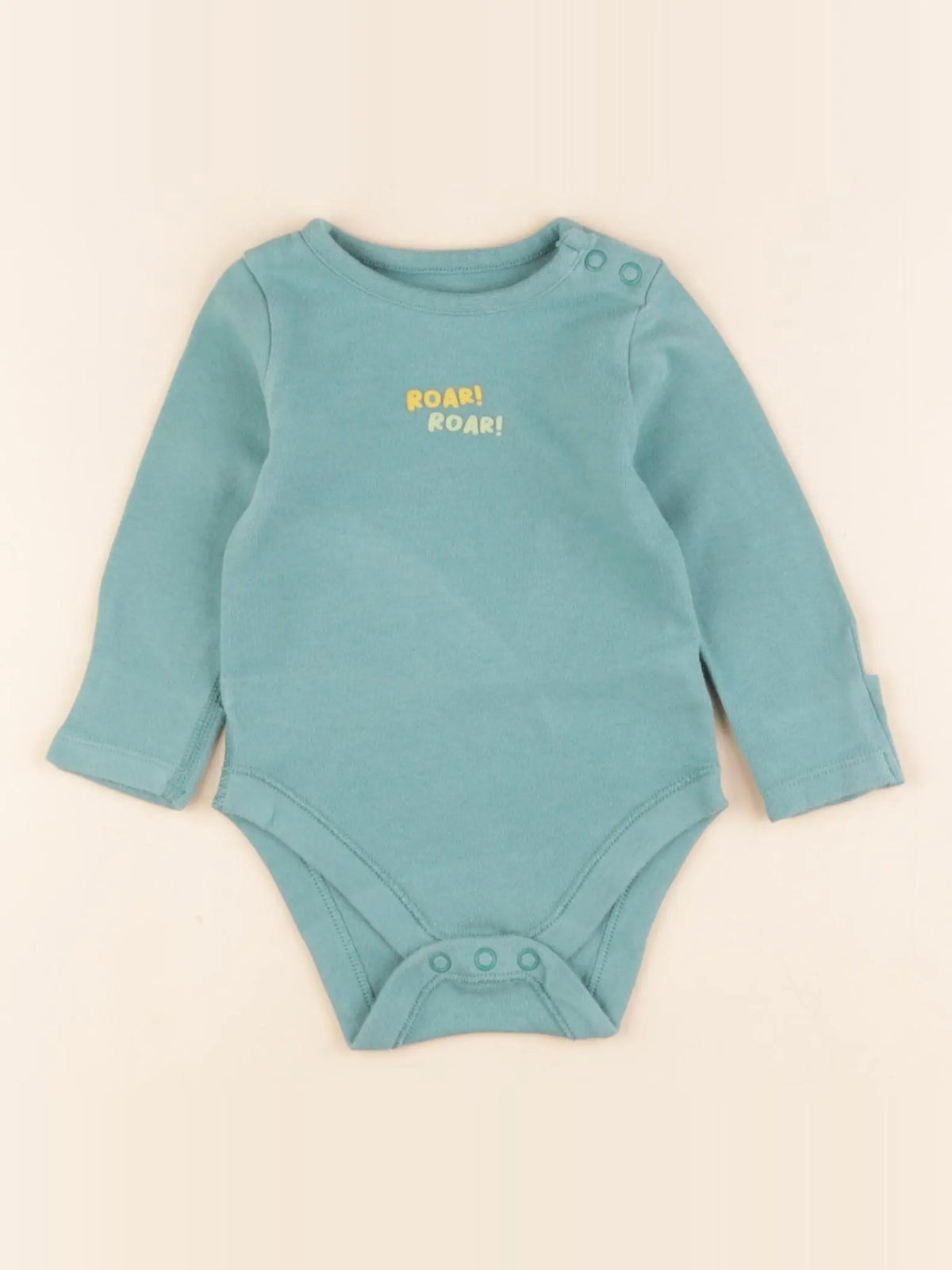 Marks & Spencer  - body vert - 3/6 mois