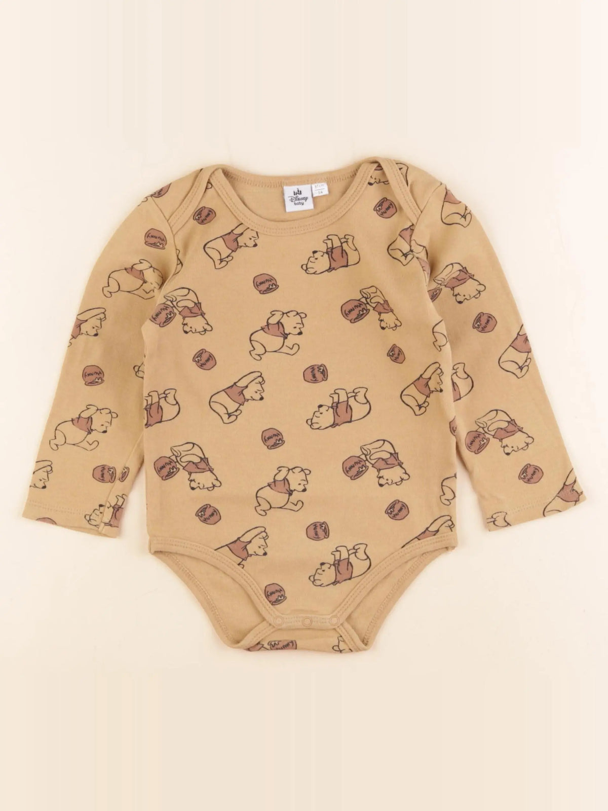 Vertbaudet - body marron - 3 ans