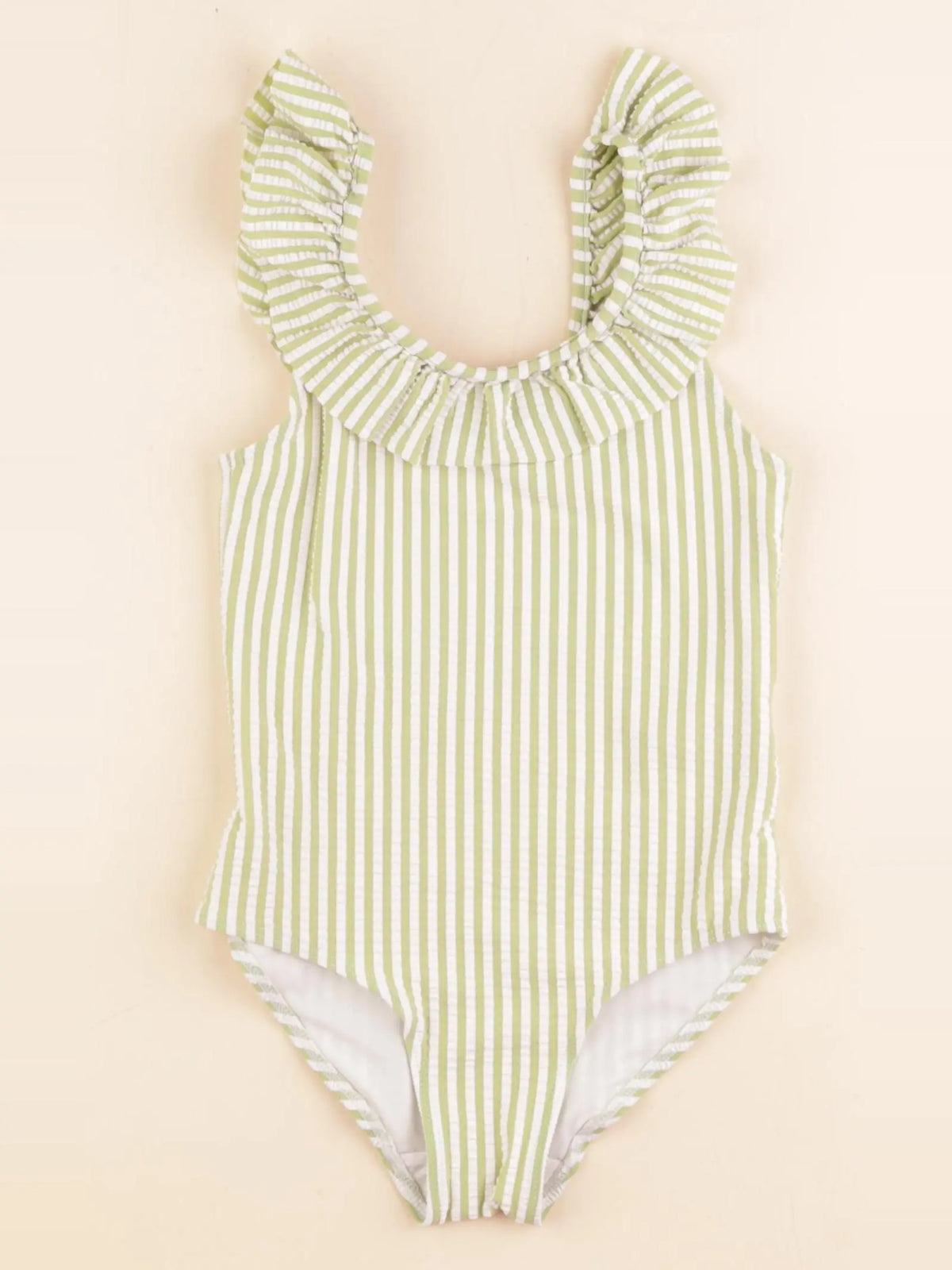Arket - maillot de bain vert - 4/6 ans