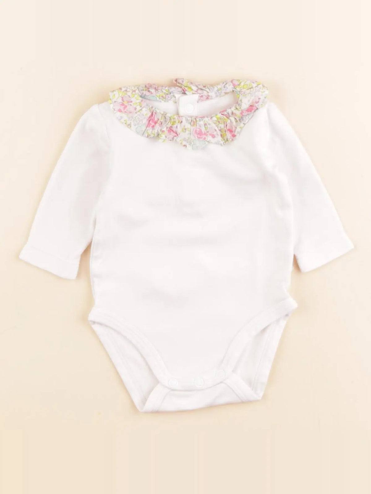 Jacadi - body liberty blanc - 1 mois