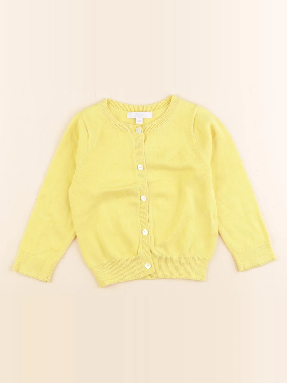 Jacadi - gilet jaune - 18 mois