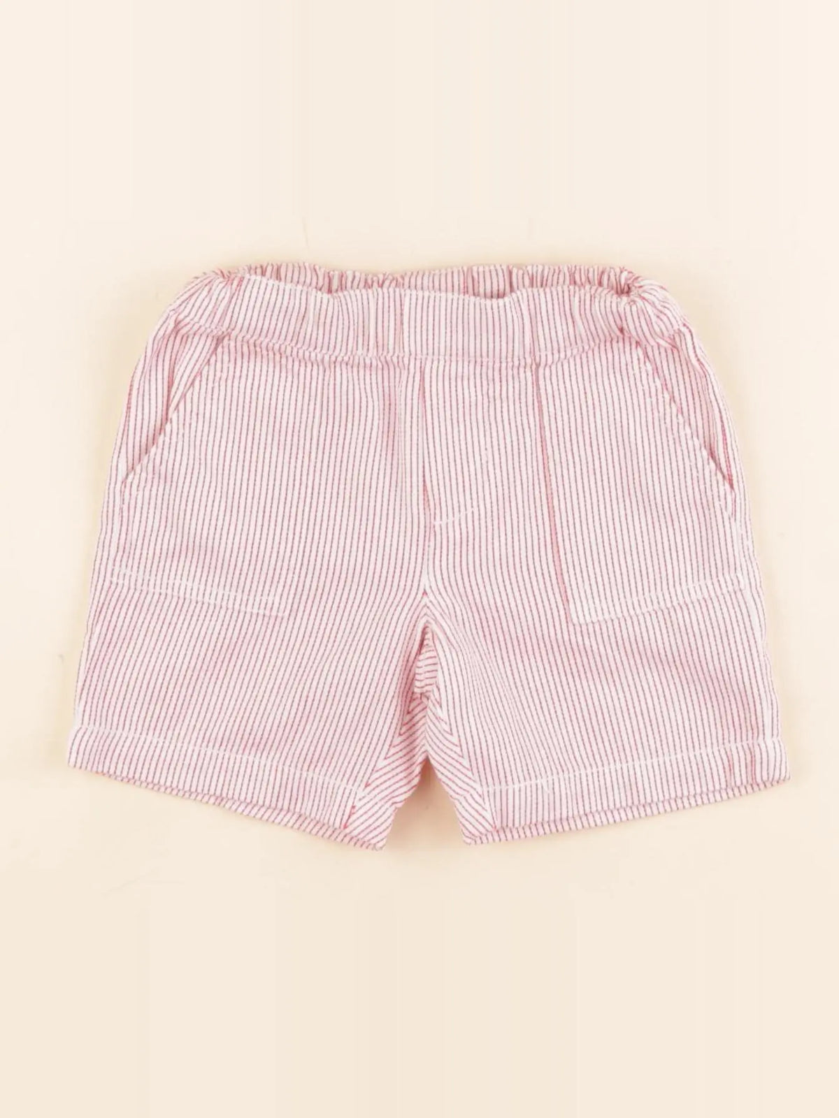 Jacadi - short rouge - 12 mois