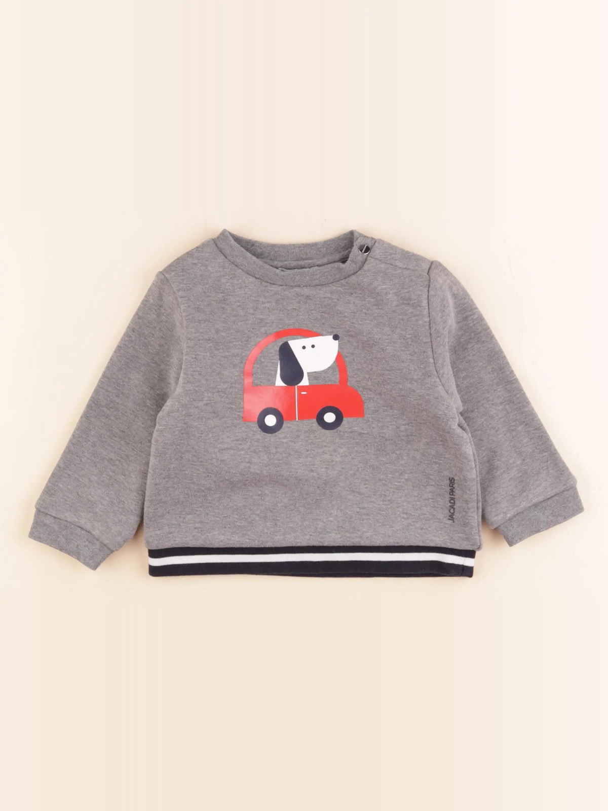Jacadi - sweat gris - 18 mois