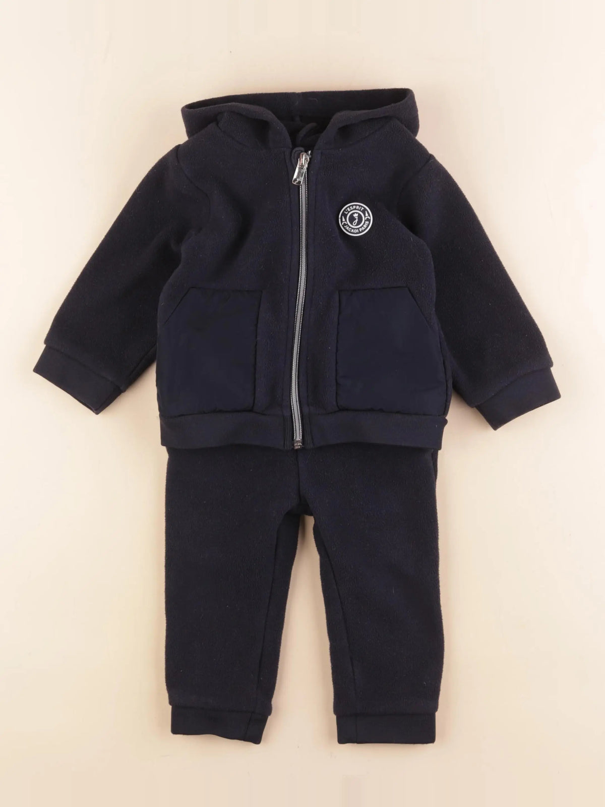 Jacadi - ensemble bleu - 18 mois
